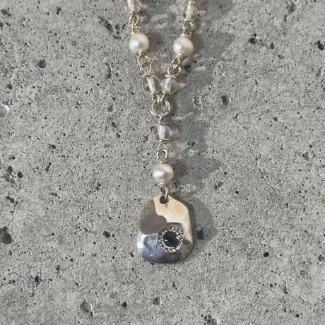 Gem Plate Necklace