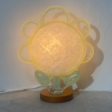 Yellow Flower Lamp