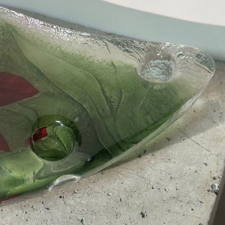 Flower Glass Candle Holder