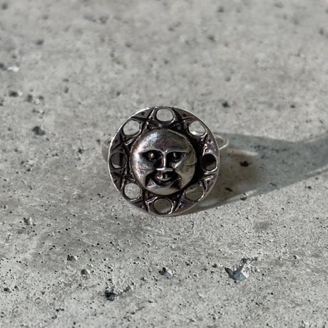 Sun Face Ring