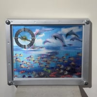 Lenticular Marin Clock