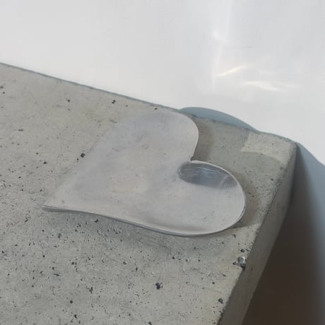 Silver Heart Plate