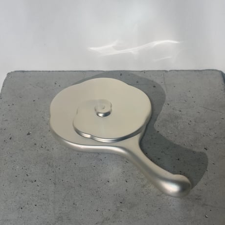 Silver Flower Mirror