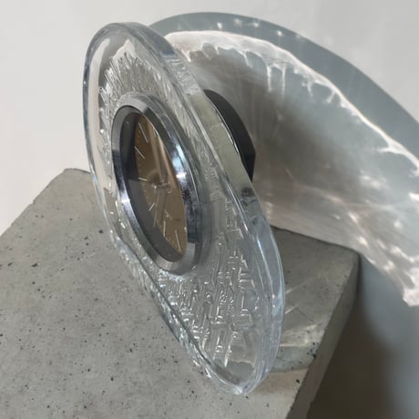 Ice Glass Clock