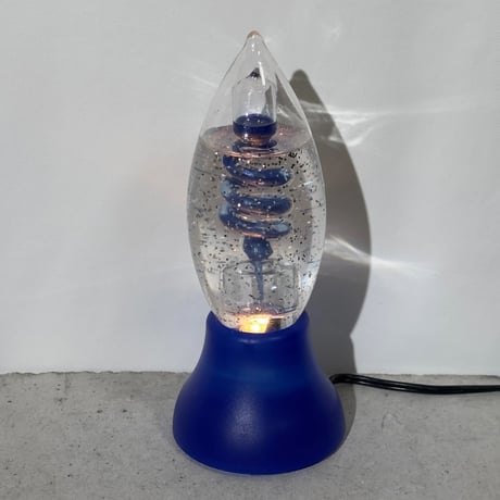 Blue Tornado Lamp