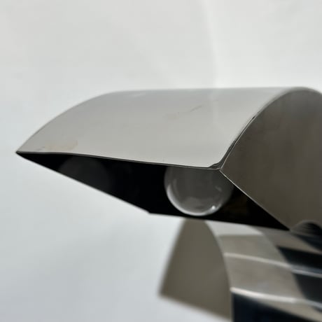 Silver Curve Lamp