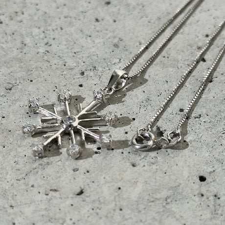 Snow Crystal Necklace