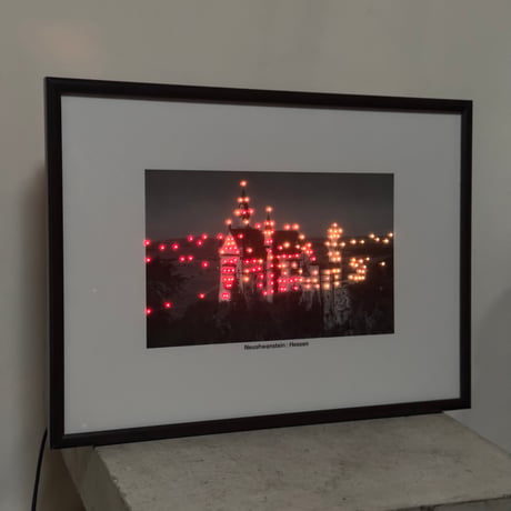 Castle Neon Picture Lamp