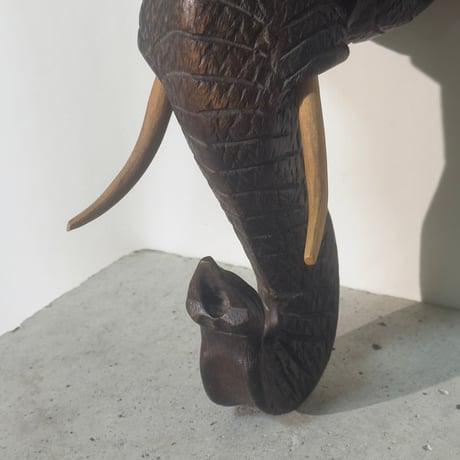 Wooden Wall Elephant
