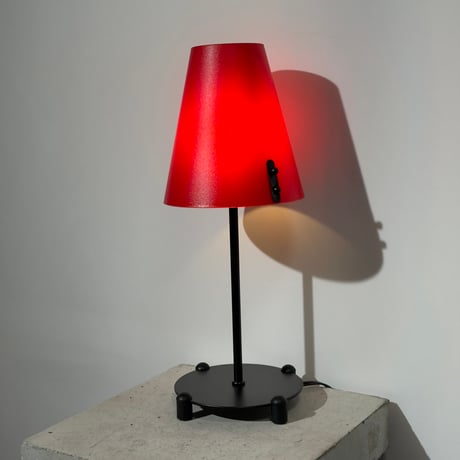 Post Modern Red Lamp