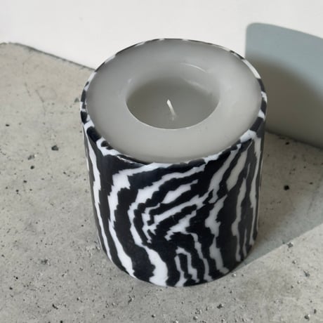 Zebra Candle