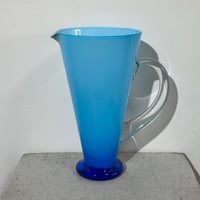 Blue Jag Vase