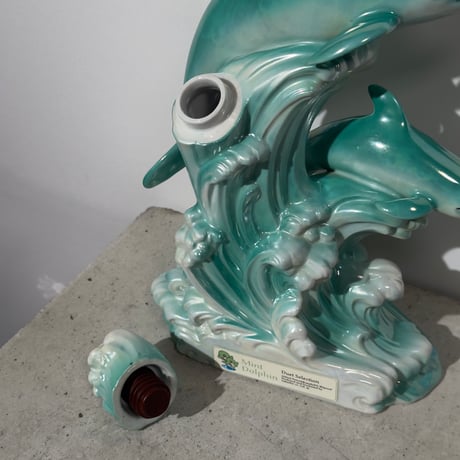 Emerald Dolphin Sculpture