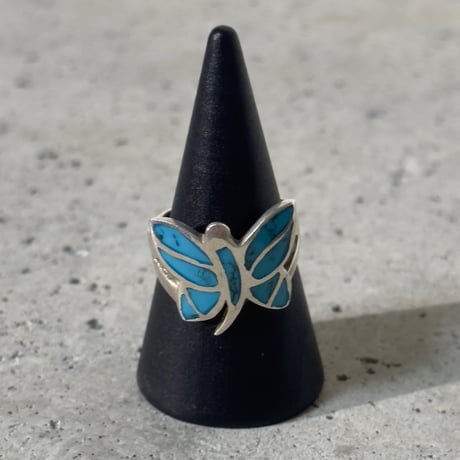 Turquoise Butterfly Ring