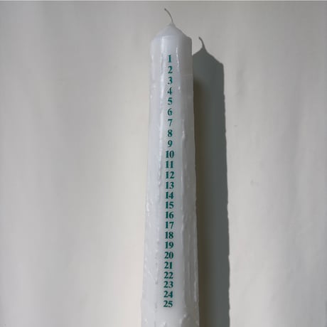 Christmas Countdown Candle