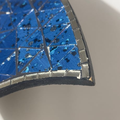 Blue Heart Mirror