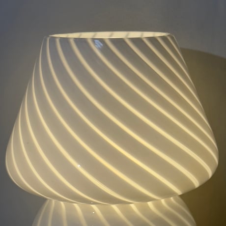 Mushroom Glass Lamp