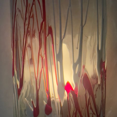 Art Painted Glass Lamp