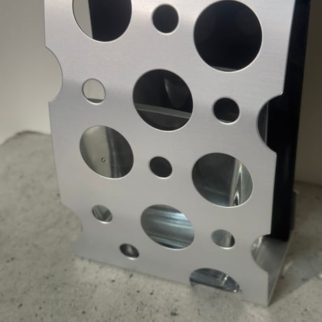 Silver Hole Vase