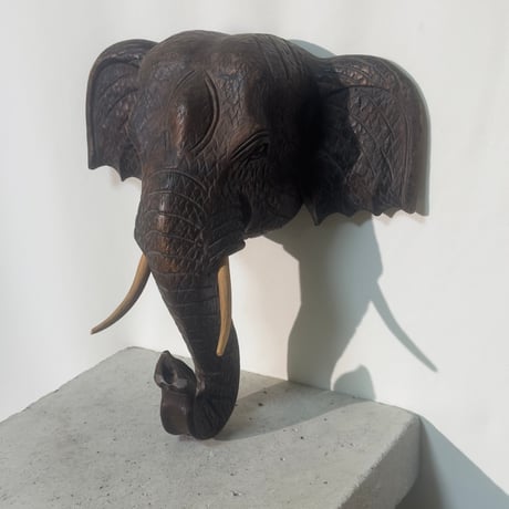 Wooden Wall Elephant
