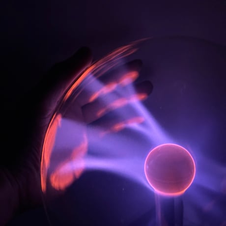 Big Plasma Ball Lamp