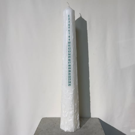 Christmas Countdown Candle