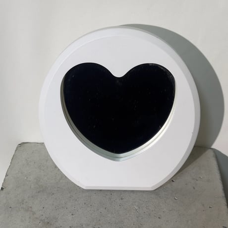 White Heart Mirror