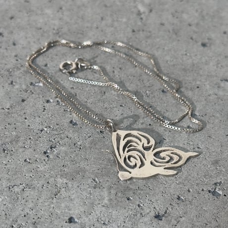 Silver Butterfly Necklace