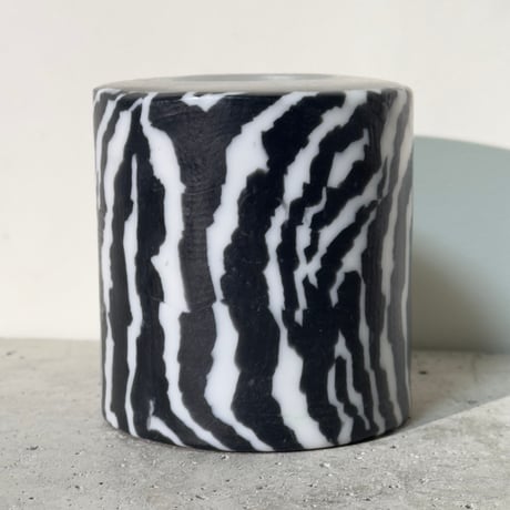 Zebra Candle
