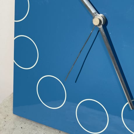 Turquoise Circle Clock