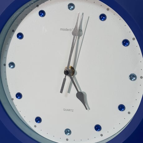 Blue Pearl Clock
