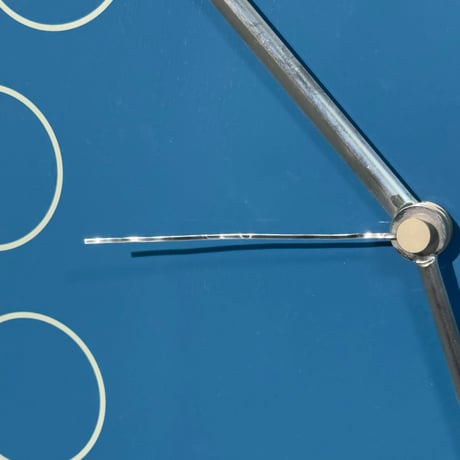 Turquoise Circle Clock