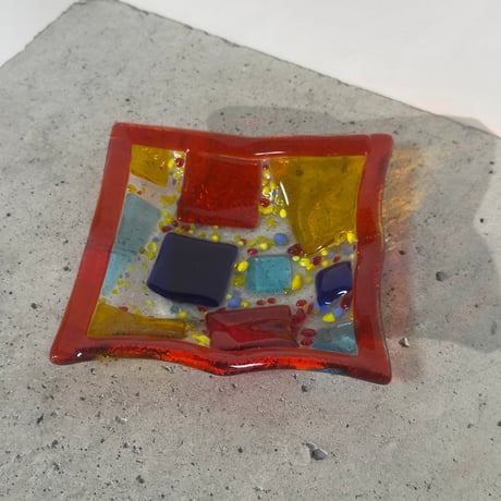 Stained Glass Plate