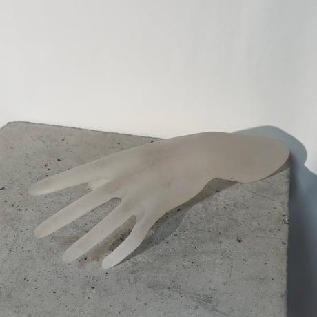 Clear Glass Hand