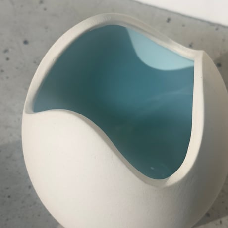 Egg Hole Vase
