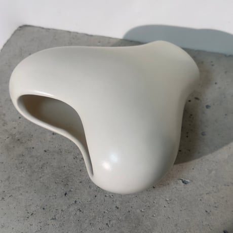 White Heart Vase
