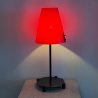 Post Modern Red Lamp