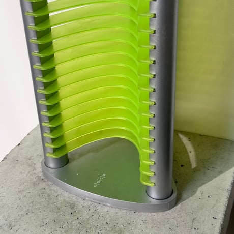 Green Acrylic Tower Rack