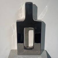 Silver Hole Vase