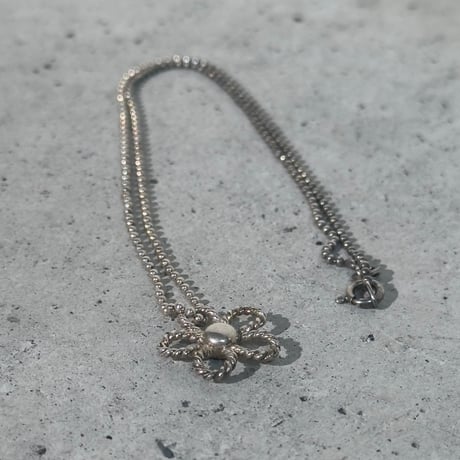 Silver Flower Necklace