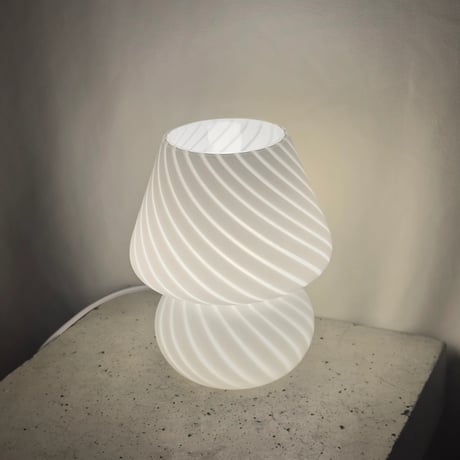 Mushroom Glass Lamp