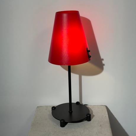 Post Modern Red Lamp