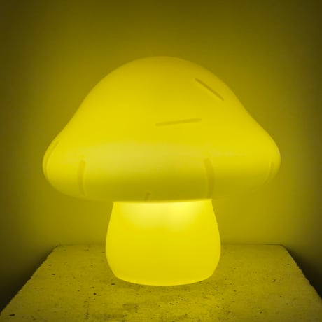Yellow Mushroom Lamp