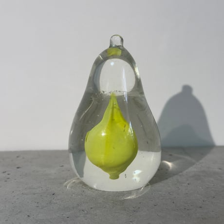 Pear Glass Object