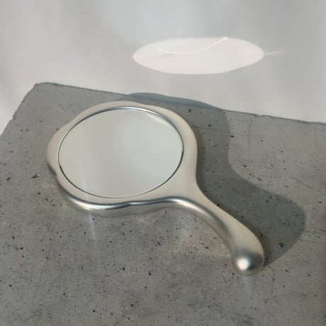 Silver Flower Mirror