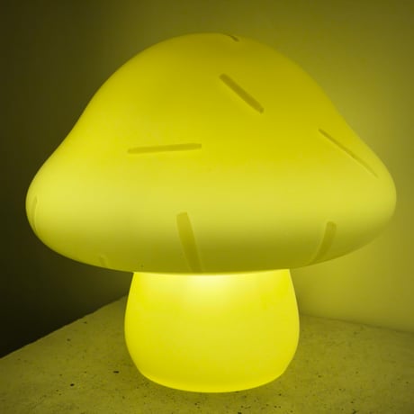 Yellow Mushroom Lamp