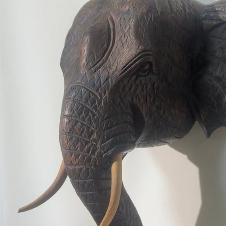Wooden Wall Elephant
