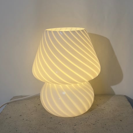 Mushroom Glass Lamp