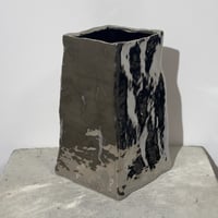 Silver Square Vase