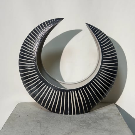 Sharp Moon Vase